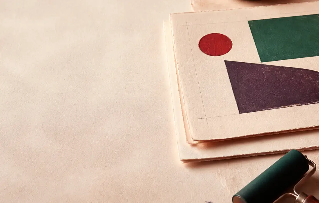 Techniques et conservation : composition originale de papier et d’encre